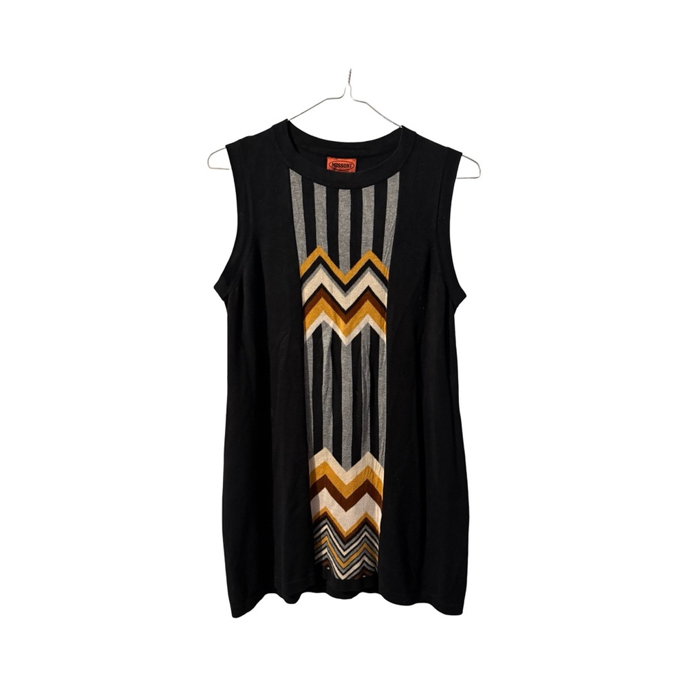 Missoni for Target Aztec Print Black and Gray Patterned Dress Size XL